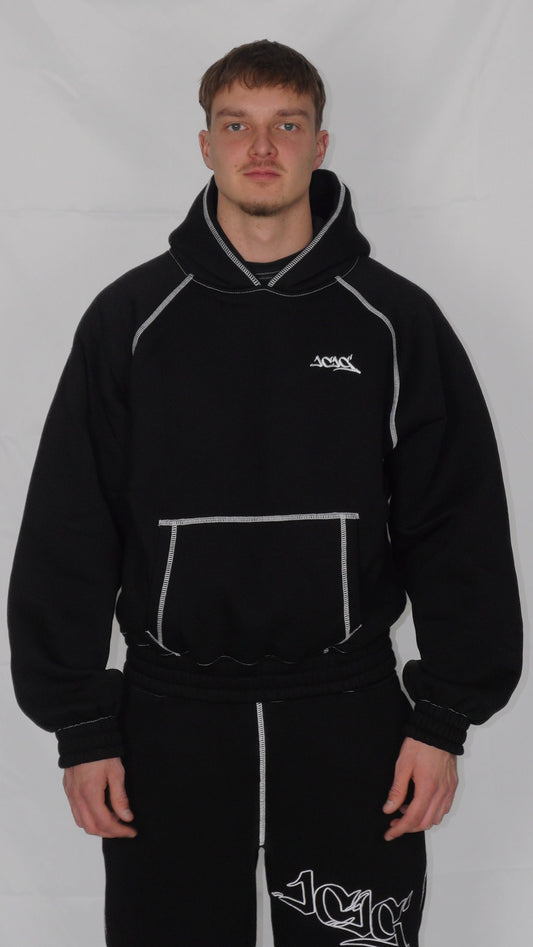 "Ain't nothin promised" - Hoodie (Schwarz)