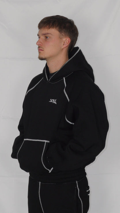 "Ain't nothin promised" - Hoodie (Schwarz)